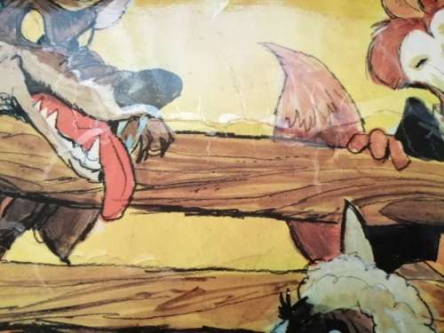 Oom Dana Niehaus vertel Jakkals en Wolf stories LP