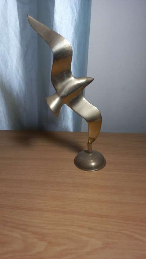 Stunning Brass Bird ornament