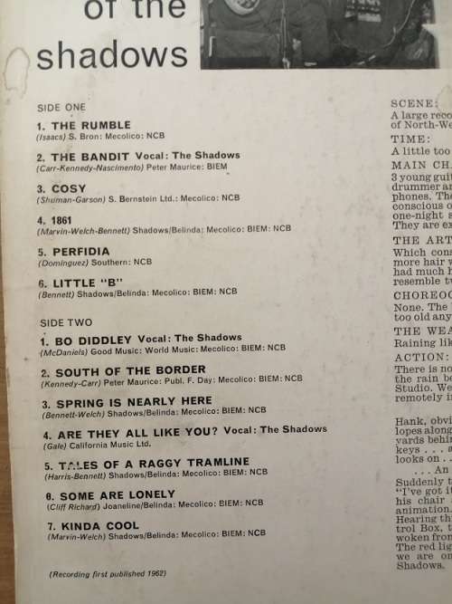 The Shadows LP