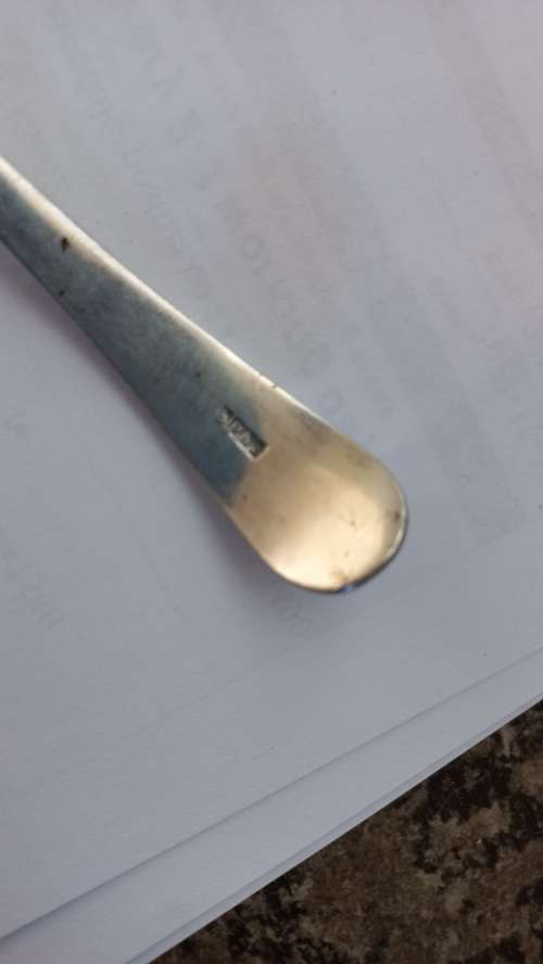 Lovely silver plated sugar spoon