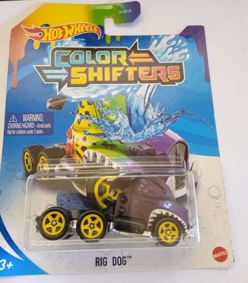 Hot Wheels color shifters Rig Dog