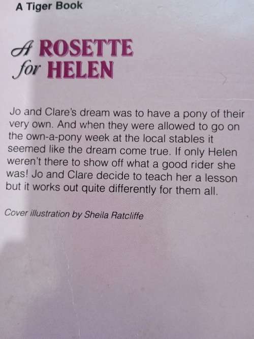 A Rosette for Helen by Doreen Bairstow