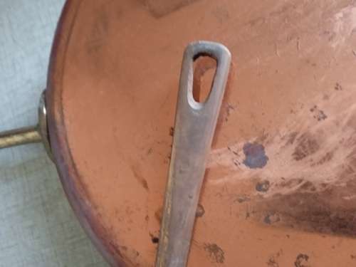 3 x Vintage Copper and brass pans for decoration