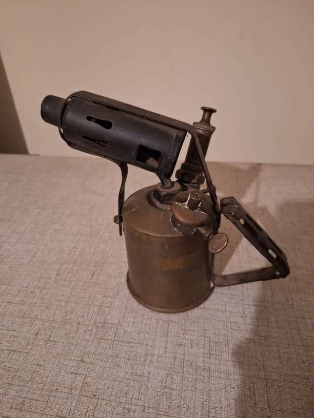 Vintage British Made Brass blow torch