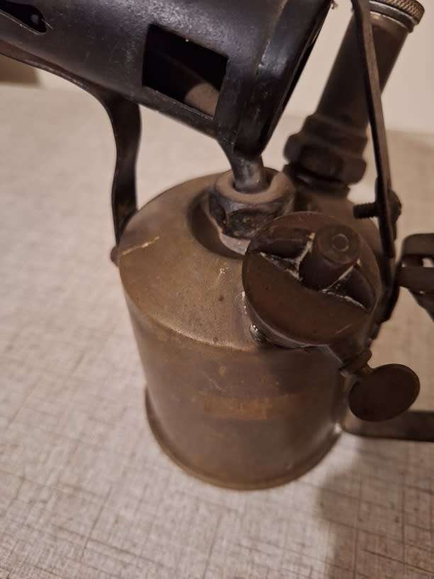 Vintage British Made Brass blow torch