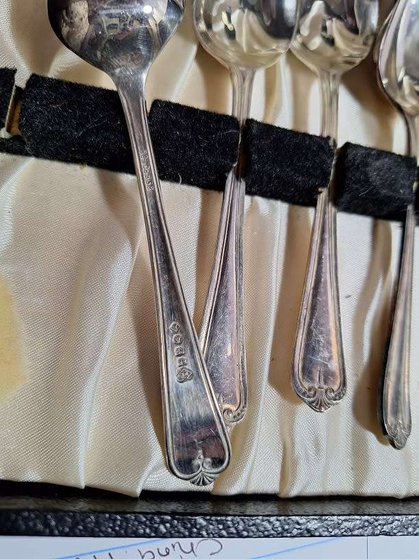 5 x Large epns teaspoons in excellent condition