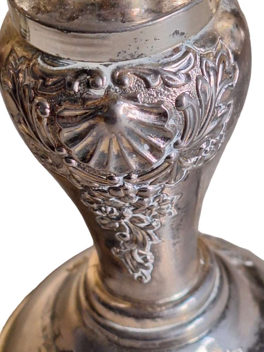 Beautiful silver plated candelabra