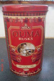 OUMA RUSKS TEDDIE TIN