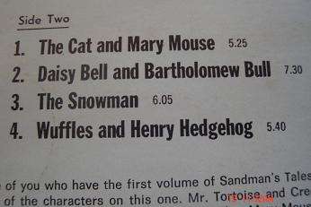SANDMAN'S TALES VOL. 2 LP