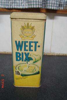 WEET-BIX TIN