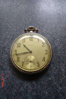 VINTAGE ELGIN POCKET WATCH WORKING