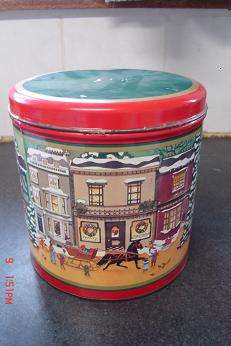 LOVELY BISCUIT TIN