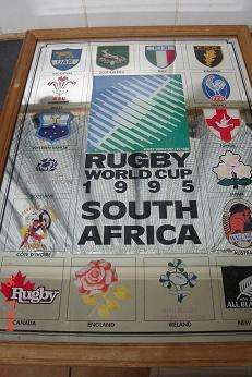 RUGBY WORLD CUP 1995 MIRROR FOR YOUR PUB