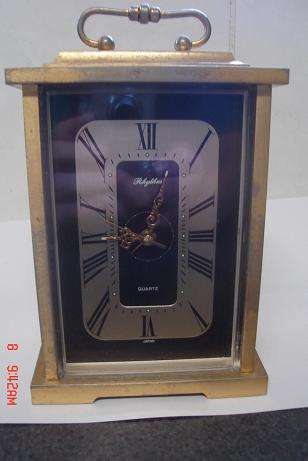 LOVELY RHYTHM CARRIAGE CLOCK NOT WORKING