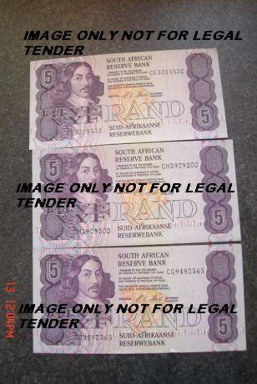 CL STALS R5.00 NOTES BID AMOUNT IS PER NOTE