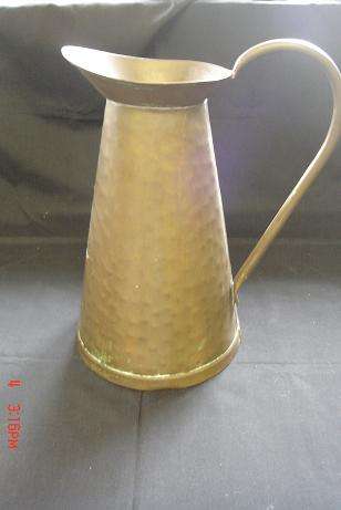 LOVELY LARGE BRASS JUG IN NEED OF TLC