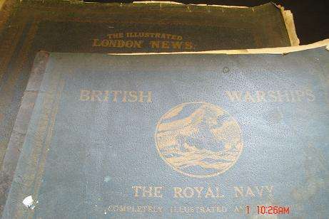 ILLUSTRATED LONDON NEWS, BRITTISH WAR SHIPS ETC.
