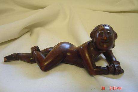 LOVELY RECLINING LADY FIGURE