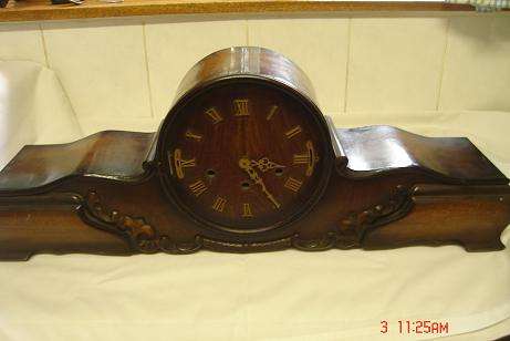 STUNNING MANTEL CLOCK CASING TO RESTORE, RELISTED DUE TO NON PAYMENT