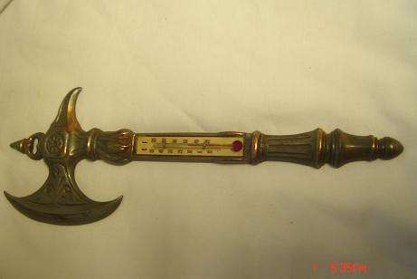 LOVELY METAL THERMOMETER