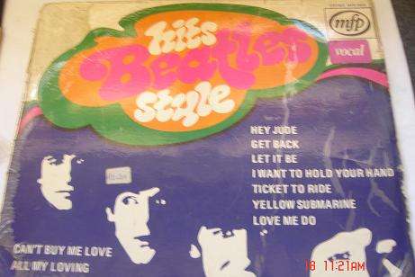 HITS BEATLES STYLE LP