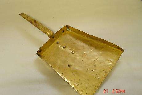 BRASS COAL SCOOP