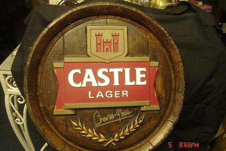CASTLE LAGER WALL HANGING, VERY GOOD CONDITION
