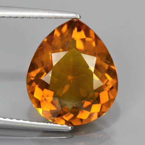 CITRINE~4.72ct Stunning Pear Citrine