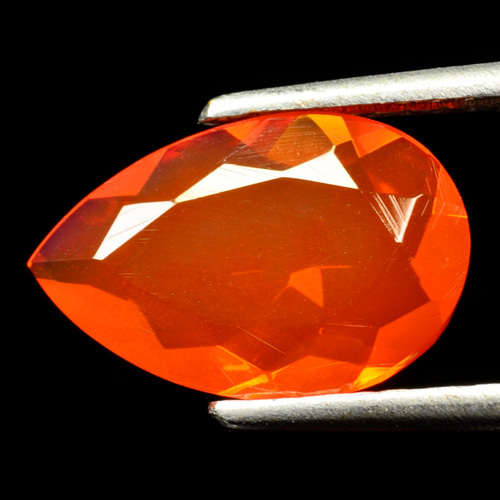 OPAL~2.07Ct ULTRA RARE TOP LUSTER GOOD FIRE 100% NATURAL ORANGE FIRE OPAL !!!