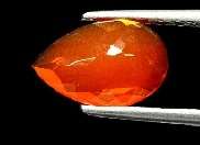 OPAL~2.07Ct ULTRA RARE TOP LUSTER GOOD FIRE 100% NATURAL ORANGE FIRE OPAL !!!
