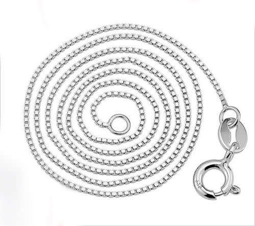 45cm .925 Silver Box Chain