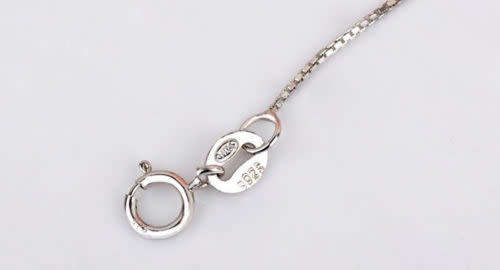 45cm .925 Silver Box Chain