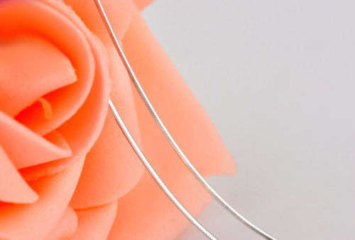 40cm .925 Silver Snake Chain