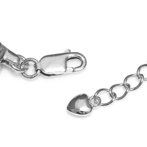 BRACELET~Genuine Mystic Rainbow Topaz Bracelet Solid 925 Sterling Silver