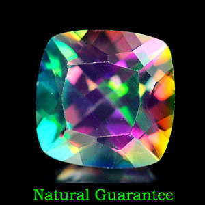 1.72 Ct. Clean Cushion Shape Natural Mystic Green Topaz