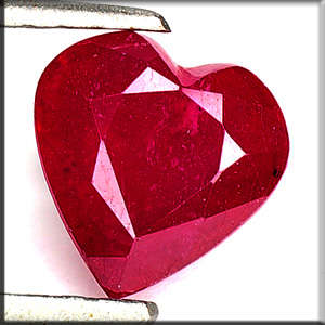 1.99 Cts PINKISH RED NATURAL AFRICAN RUBY