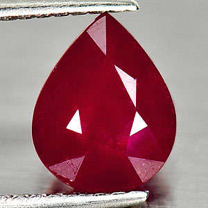 2.23 Ct. Natural Gemstone Purplish Pink Ruby Pear Shape