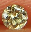 DIAMOND ~ 0.07 CARAT FANCY BROWN VS2 ROUND BRILLIANT BUY LOOSE DIAMOND