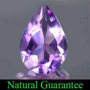 AMETHYST~1.63 Ct. Calibrate Size Pear Natural Purple Amethyst