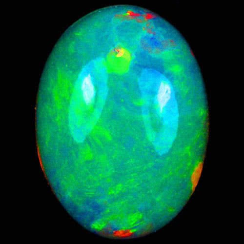 OPAL~2.79ct Neon Green. Superb Colour Flash. Exceptional Colour Play. Solid Welo Opal