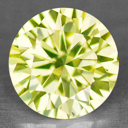 DIAMOND  -0.09 Ct EARTH MINED CLEAN PARROT GREEN COLOUR NATURAL LOOSE DIAMOND- VS