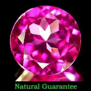 4.23 Ct. Size 10 Mm. Clean Round Shape Natural Pink Topaz Brazil