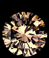 IGL Certified Round .49 Fancy Intense Brown VS2 Diamond