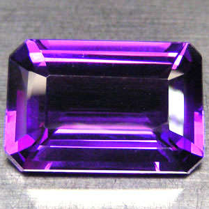 22.20 CT AAA! PURPLE CLR CHANGE HYDROTHERMAL AMETHYST OCTAGON