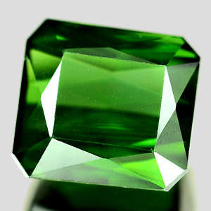Unheated 1.93 Ct Clean Octagon Natural Green Tourmaline