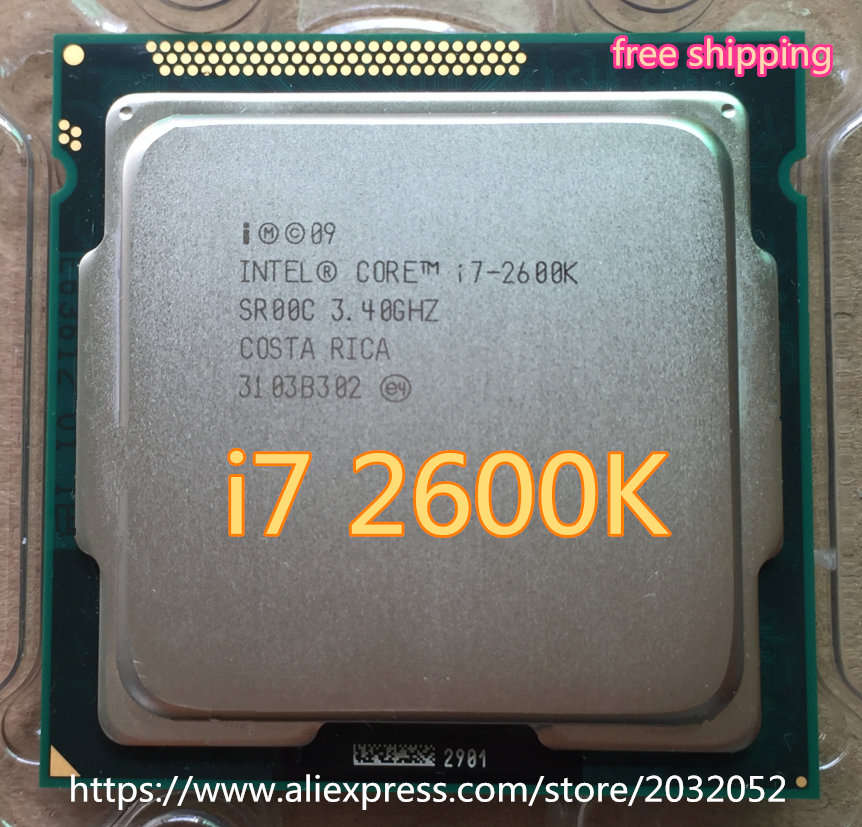 UNLOCKED Intel i7 2600K CPU 3.8GHZ Socket 1155