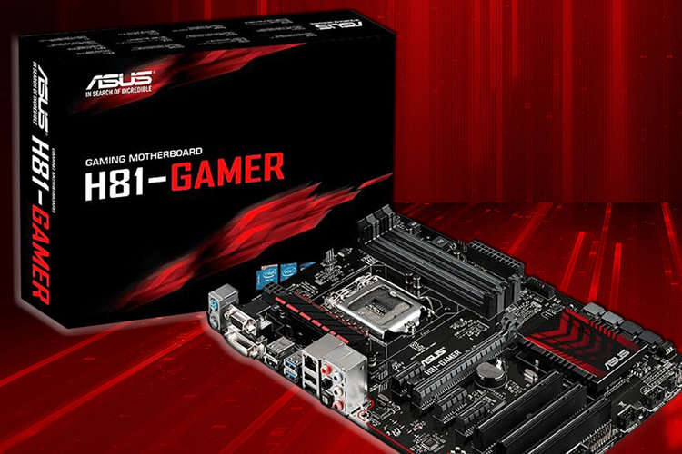 ASUS H81 Gamer Gaming Motherboard + Memory