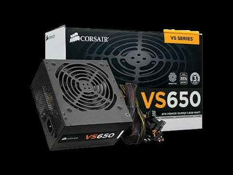 Corsair VS650 Gaming PSU!! BRAND NEW SEALED!!!