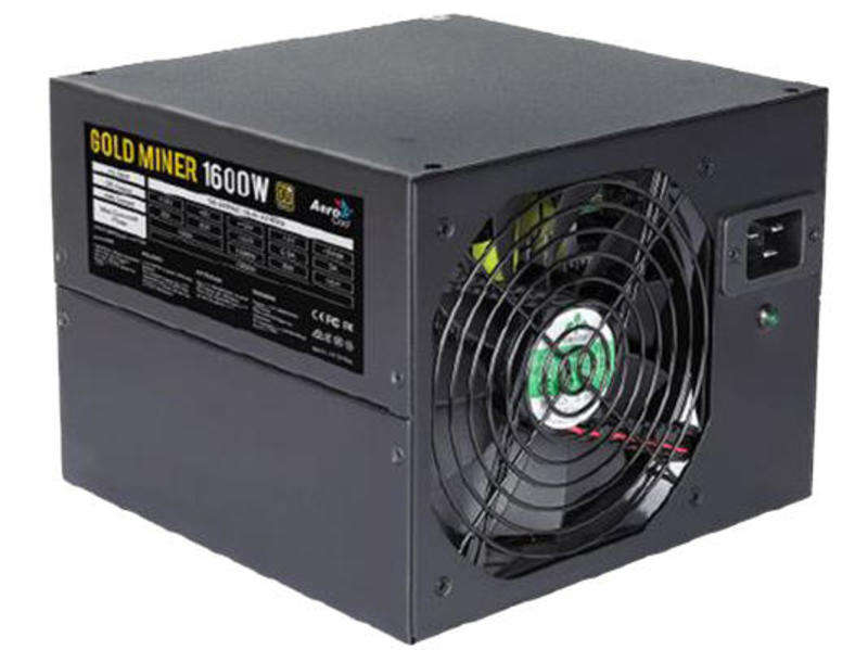 MASSIVE 1600Watt Aerocool Goldminer Mining PSU!! AMAZING