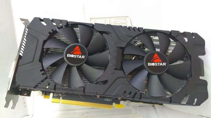 WOW MASSIVE Biostar RX580 4GB Monster Gaming Graphics Card